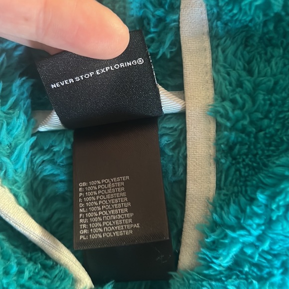 Cozy Northface zip up hoodie womens size small - Picture 5 of 11